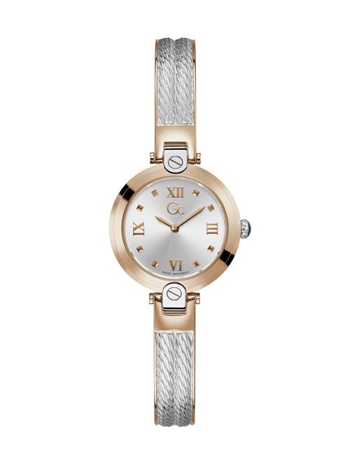 Gc Analogt ur  guld / sølv