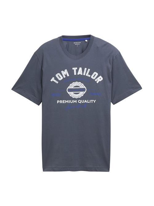TOM TAILOR Bluser & t-shirts  blå / grafit / hvid