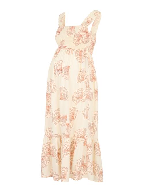 MAMALICIOUS Kjole 'MLShell'  hummer / hvid