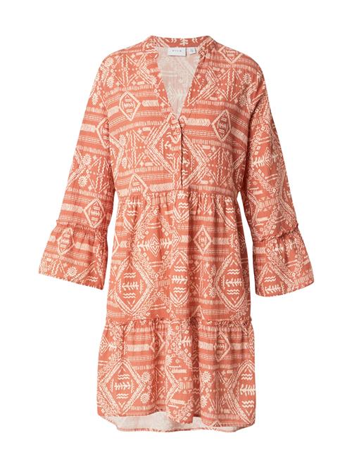 VILA Kjole 'VIEtna'  oxid / hvid