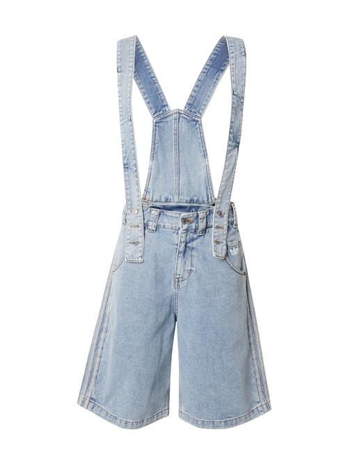 ADIDAS ORIGINALS Overalljeans 'Adidas x Jeremy Scott'  lyseblå