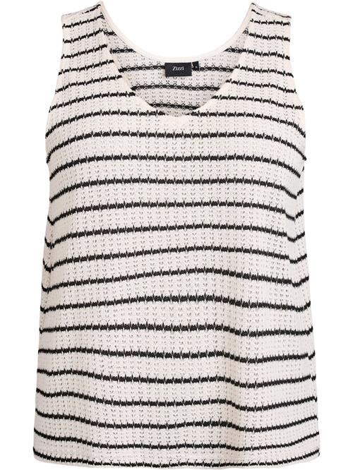 Zizzi Overdel 'Vjusuie'  lysebeige / sort