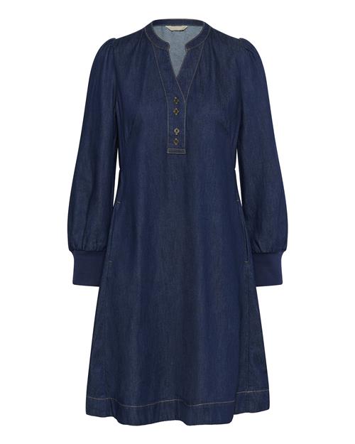CULTURE Blusekjole  blue denim