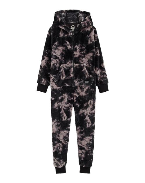 WE Fashion Nattøj  grå / sort