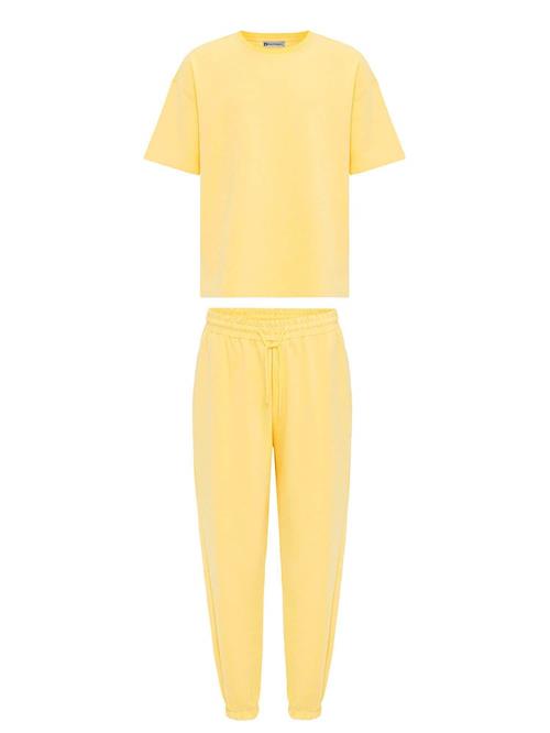Dandalo Hjemmedragt  pastelgul