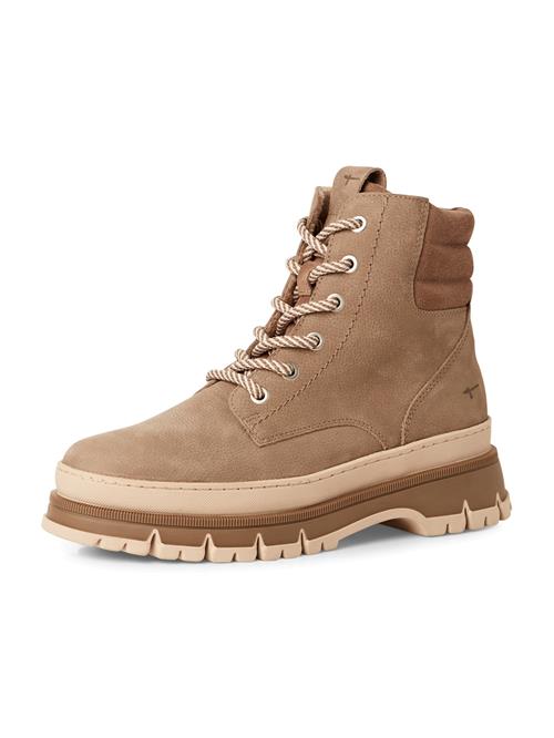 Tamaris Snørestøvletter  karamel / cappuccino