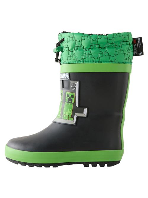 Next Gummistøvler 'Minecraft'  grå / grøn / lysegrøn / sort