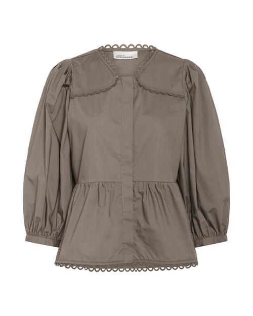 KAREN BY SIMONSEN Bluse 'KBAnnabelle'  chamois