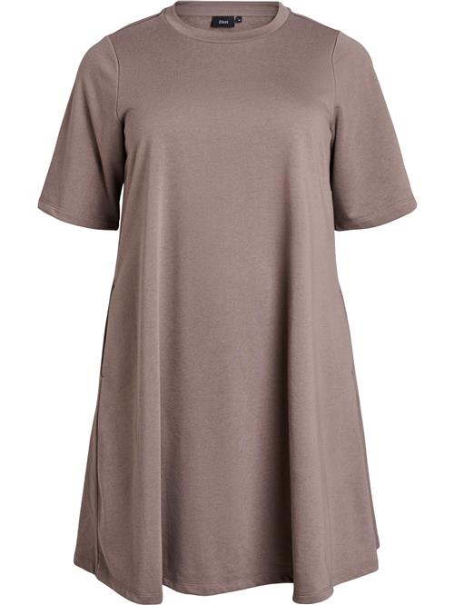 Zizzi Kjole 'Emally'  brun