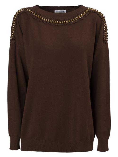 Influencer Pullover  brun