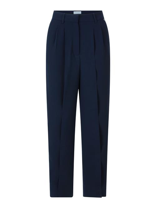 Rich & Royal Bukser med lægfolder  blå