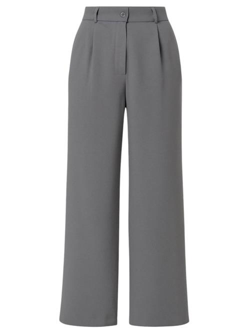 fashionshowcase Bukser med lægfolder 'Seyra'  mørkegrå