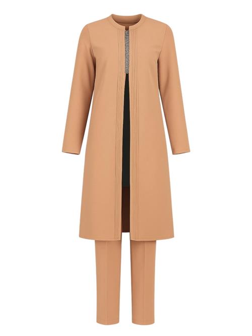 fashionshowcase Buksedragt 'NAZAN'  curry