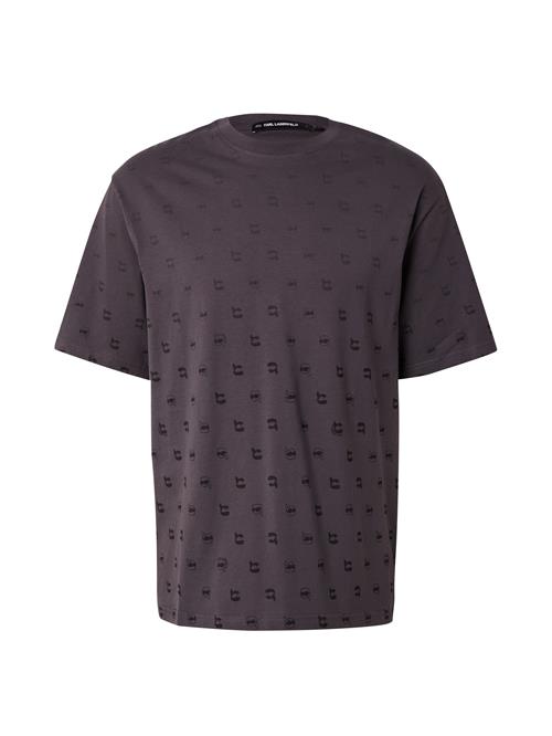 Karl Lagerfeld Bluser & t-shirts  mørkegrå / sort / hvid