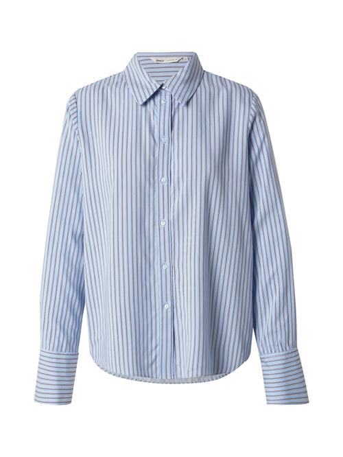 ONLY Bluse 'ONLBERIT'  beige / lyseblå