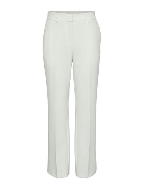 YAS Bukser med fals 'YASLikka'  hvid