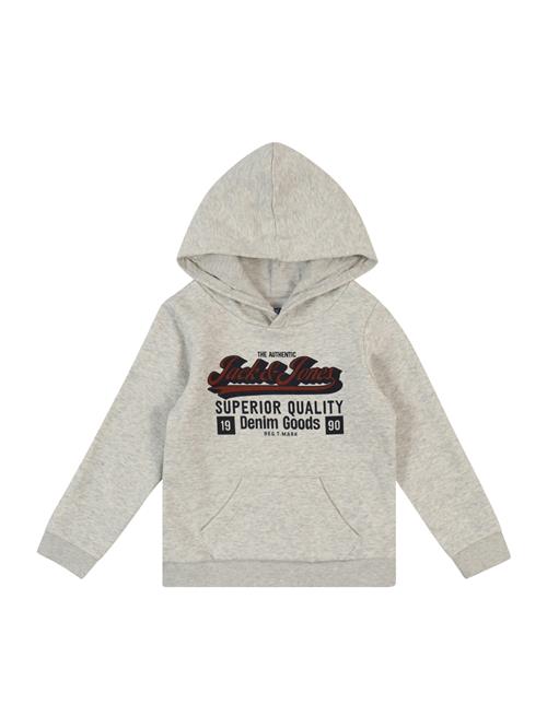 JACK & JONES MINI Sweatshirt  mørkeblå / carminrød / hvid-meleret