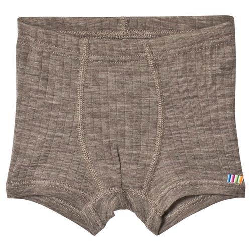 Joha Boxers Sesame Melange Sesame Melange-120 cm Wool Beige  120 cm  unisex