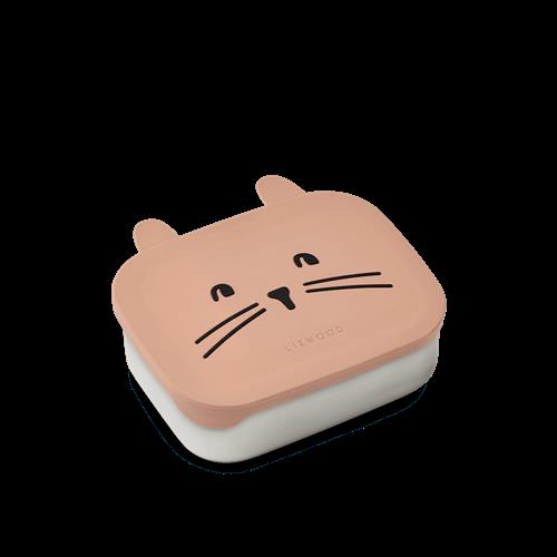 Liewood Arthur Rabbit Madkasse Pale Tuscany  Lunch Box-OS  Brun  One Size  unisex