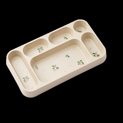 Liewood Mosu Skilleplade Peach / Sea Shell  Peach / Sea Shell-One Size  Creme  One Size 6 months + unisex