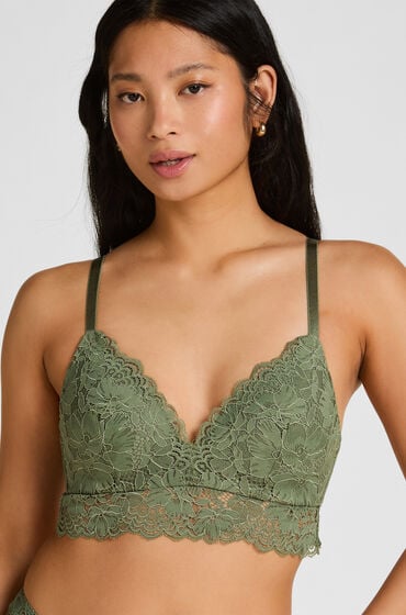 Hunkemöller Formstøbt bh uden bøjle Andrea Grøn