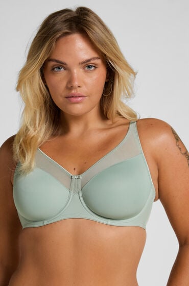 Hunkemöller Ikke-formstøbt minimizer bøjle-bh Nina Grøn