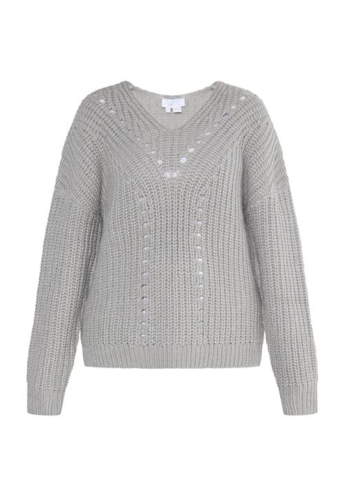 usha WHITE LABEL Pullover 'Teylon'  grå