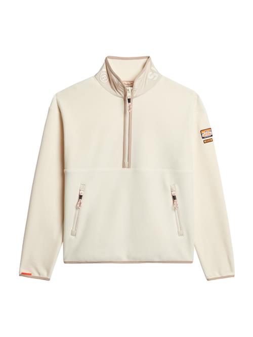 Superdry & Co Pullover  mørkebeige / uldhvid