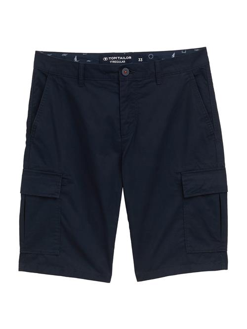 TOM TAILOR Cargobukser  mørkeblå