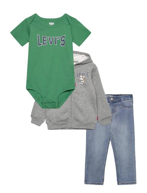 Levi's | Levi's® Bodysuit, Zip Hoodie And Jeans 3-Piece Set | 80