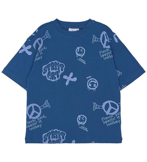 The New T-shirt - Sweat - TnSpencer - True Blue AOP