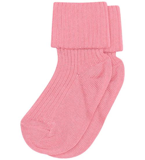MP Strømper - Rib - Pink Cosmos