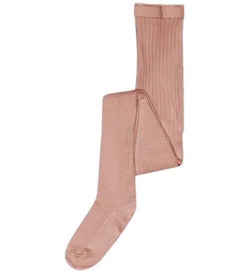 MP Strømpebukser - Rib - Inger - Woodrose m. Hulmønster