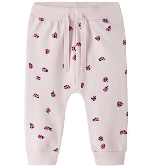 Name It Bukser - NbfVandora - Cradle Pink/Ladybug