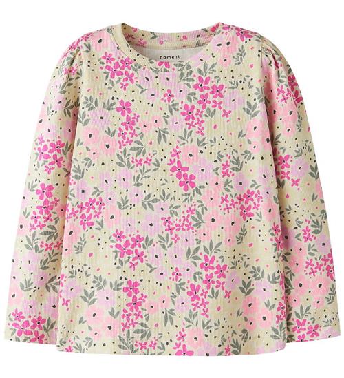 Name It Bluse - Rib - NmfDartias - Peyote Melange