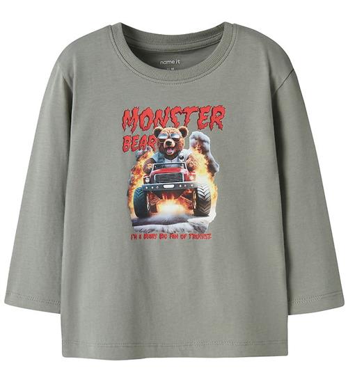 Name It Bluse - NmmVoto - Shadow/Monster Bear