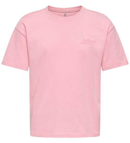 Kids Only T-shirt - Loose - Noos - KogHelen - Romance Rose/Straw