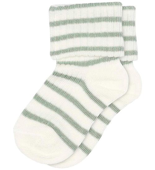 MP Strømper - Viskose/Bambus - Rib - Kallie - Granite Green