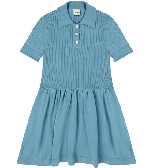FUB Kjole - Strik - Rib - Sea