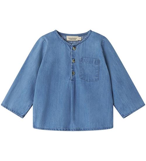 MarMar Bluse - Troy - Blue Denim