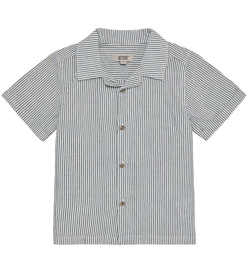 Huttelihut Skjorte k/æ - Stripe - Bering Sea