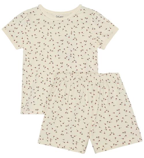 CeLaVi Nattøj - 2-delt - Viskose - Shadow Gray