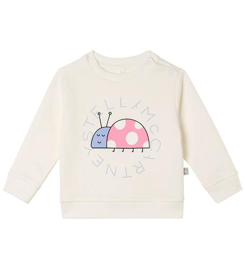 Stella McCartney Kids Sweatshirt - Ivory m. Mariehøne