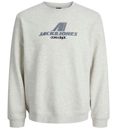 Jack & Jones Sweatshirt - JcoTier - White Melange