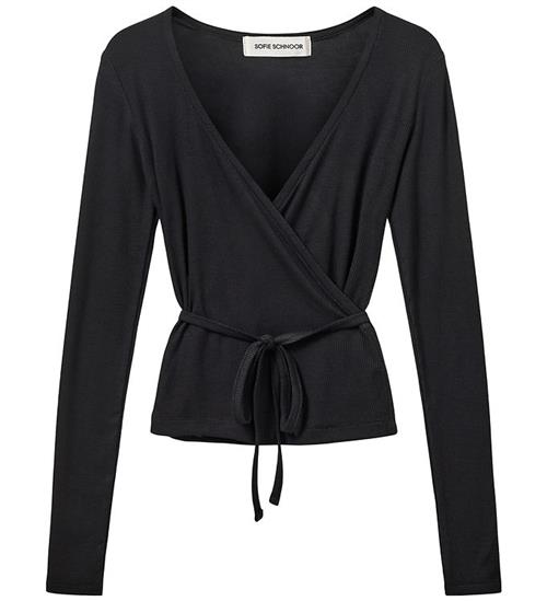 Sofie Schnoor Cardigan - Rib - Viskose - Joodysy - Black