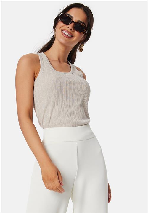 BUBBLEROOM Sparkling Rib Tank Top