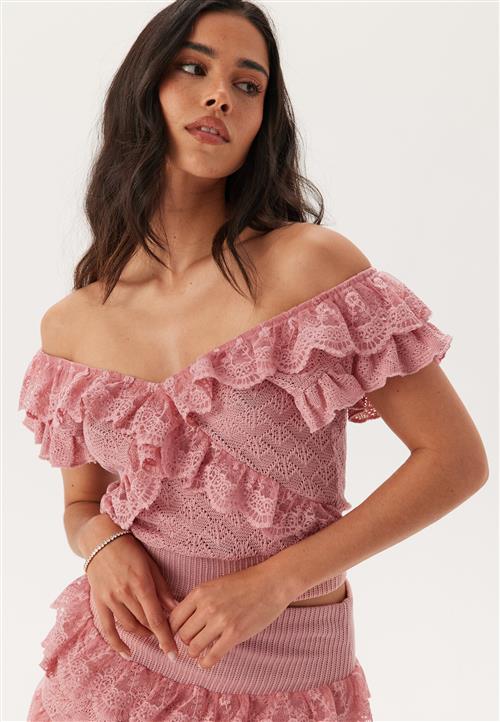 Andrea Norrman X Bubbleroom Knitted Frill Top