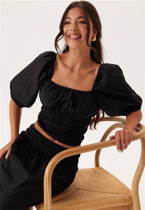 BUBBLEROOM Square Neck Smock Top