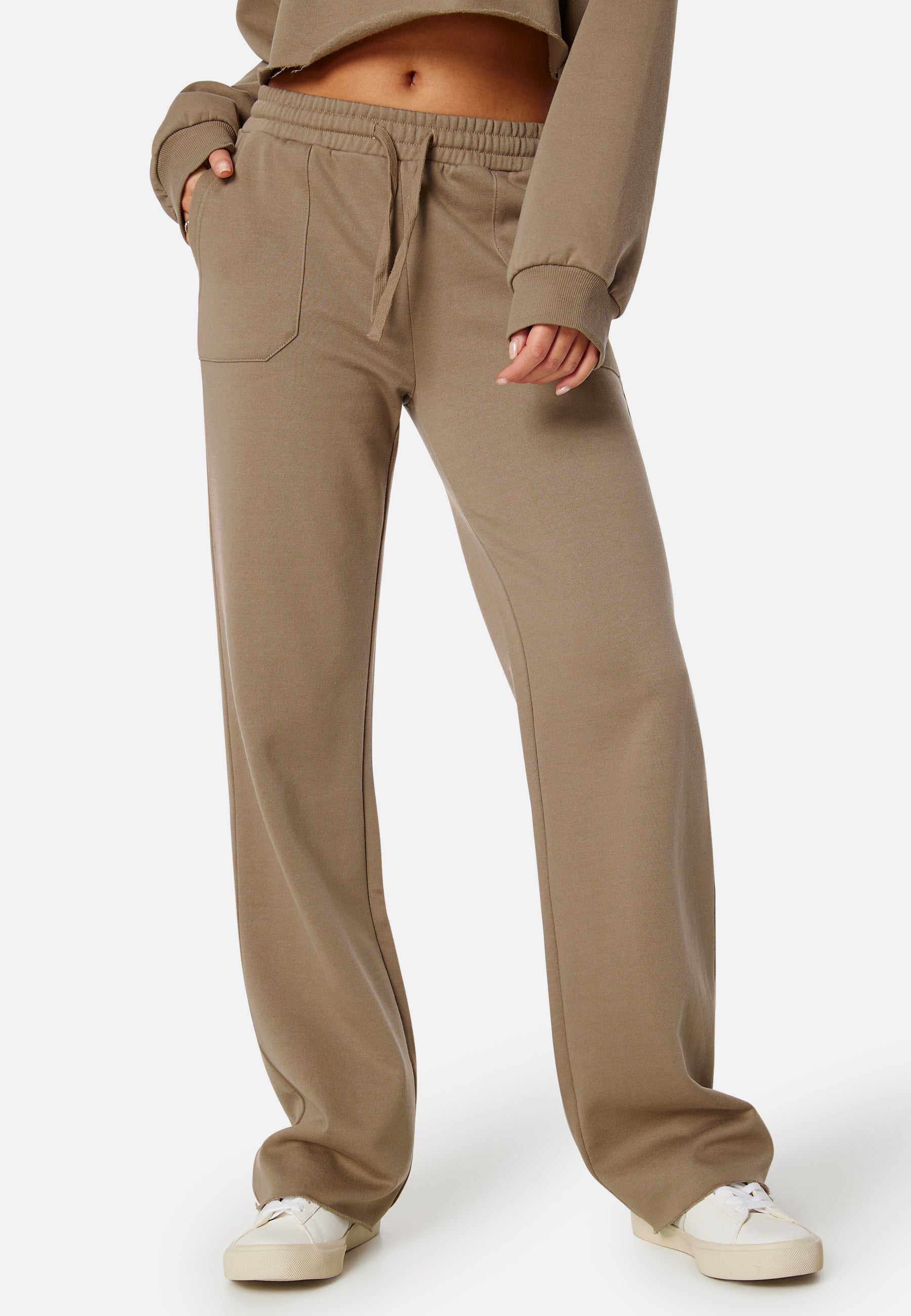 BUBBLEROOM Straight Fit Trousers