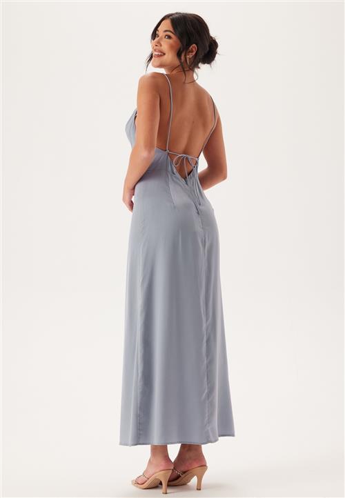 Bubbleroom Occasion Waterfall Satin Ankle dress